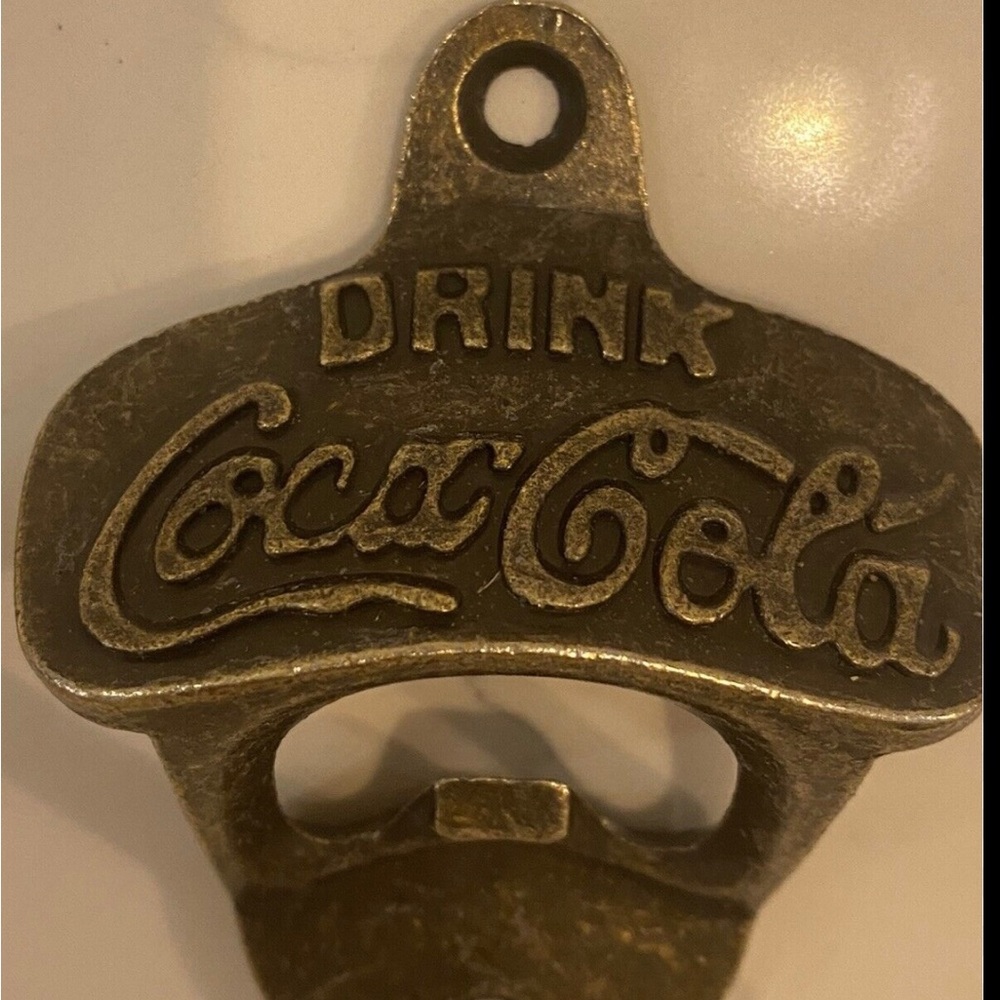 Coca Cola wall bottle opener
~